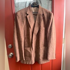 McGregor Taupe Suede-Look Men's Blazer